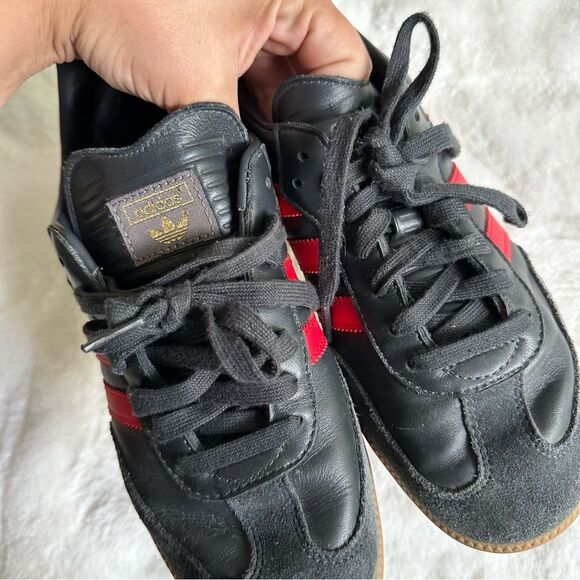 Adidas Samba OG Carbon Scarlett Men’s Size 8.5 - Picture 13 of 16